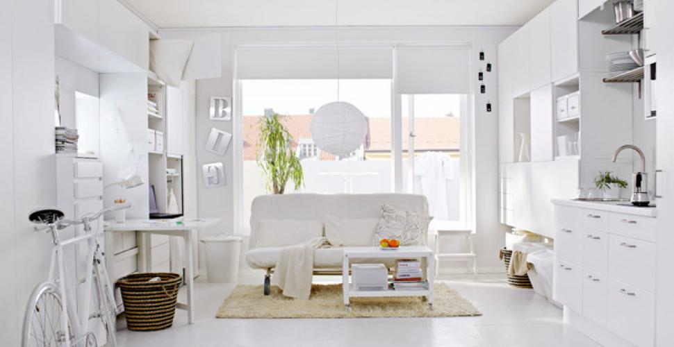 Pourquoi un total look blanc dans votre pièce à vivre ?